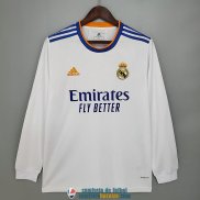 Camiseta Manga Larga Real Madrid Primera Equipacion 2021/2022