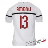 Camiseta AC Milan Segunda Equipacion 13#ROMAGNOLI 2018-2019