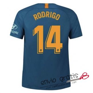 Camiseta Atletico de Madrid Tercera Equipacion 14#RODRIGO 2018-2019