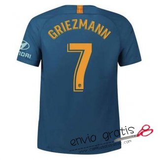 Camiseta Atletico de Madrid Tercera Equipacion 7#GRIEZMANN 2018-2019