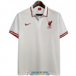 Camiseta Liverpool Polo White 2020/2021