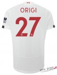 Camiseta Liverpool Segunda Equipacion 27#ORIGI 2019-2020