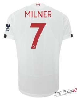 Camiseta Liverpool Segunda Equipacion 7#MILNER 2019-2020