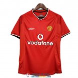 Camiseta Manchester United Retro Primera Equipacion 2000 2001