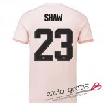 Camiseta Manchester United Segunda Equipacion 23#SHAW Cup Printing 2018-2019