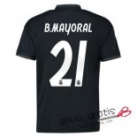 Camiseta Real Madrid Segunda Equipacion 21#B.MAYORAL 2018-2019