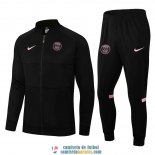 PSG Chaqueta Black III + Pantalon Black 2021/2022