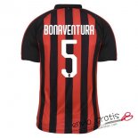 Camiseta AC Milan Primera Equipacion 5#BONAVENTURA 2018-2019