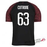 Camiseta AC Milan Tercera Equipacion 63#CUTRONE 2018-2019