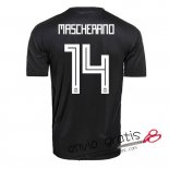 Camiseta Argentina Segunda Equipacion 14#MASCHERANO 2018