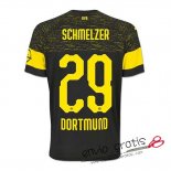 Camiseta Borussia Dortmund Segunda Equipacion 29#SCHMELZER 2018-2019