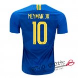 Camiseta Brasil Segunda Equipacion 10#NEYMAR JR 2018