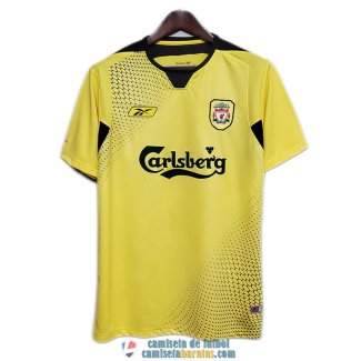 Camiseta Liverpool Retro Segunda Equipacion 2004 2005