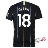 Camiseta Manchester City Segunda Equipacion 18#DELPH 2018-2019