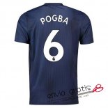 Camiseta Manchester United Tercera Equipacion 6#POGBA 2018-2019