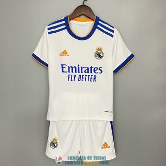 Camiseta Real Madrid Ninos Primera Equipacion 2021/2022