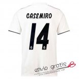 Camiseta Real Madrid Primera Equipacion 14#CASEMIRO 2018-2019