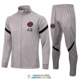 PSG Chaqueta Grey+ Pantalon Grey 2021/2022