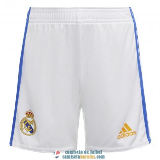 Pantalon Corto Real Madrid Primera Equipacion 2021/2022