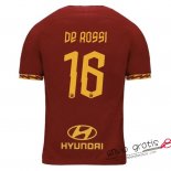 Camiseta AS Roma Primera Equipacion 16#DE ROSSI 2019-2020