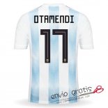 Camiseta Argentina Primera Equipacion 17#OTAMENDI 2018