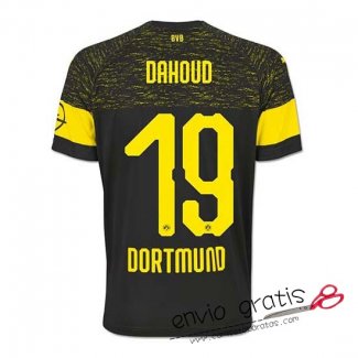 Camiseta Borussia Dortmund Segunda Equipacion 19#DAHOUD 2018-2019