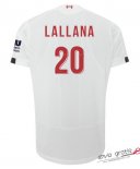 Camiseta Liverpool Segunda Equipacion 20#LALLANA 2019-2020 LFC