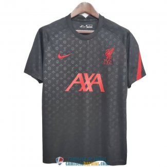 Camiseta Liverpool Training Suit Black 2020/2021