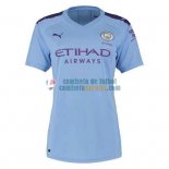 Camiseta Manchester City Mujer Primera Equipacion 2019-2020