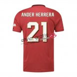 Camiseta Manchester United Primera Equipacion 21 ANDER HERRERA 2019-2020 Cup