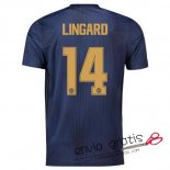 Camiseta Manchester United Tercera Equipacion 14#LINGARD Cup 2018-2019