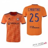 Camiseta Olympique Lyonnais Tercera Equipacion 25#C.MARTINS 2018-2019