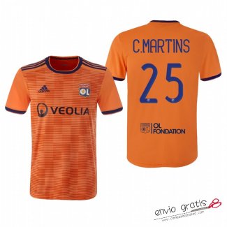 Camiseta Olympique Lyonnais Tercera Equipacion 25#C.MARTINS 2018-2019