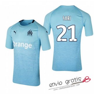 Camiseta Olympique Marseille Tercera Equipacion 21#SARI 2018-2019