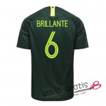 Camiseta Australia Segunda Equipacion 6#BRILLANTE 2018