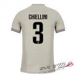 Camiseta Juventus Segunda Equipacion 3#CHIELLINI 2018-2019