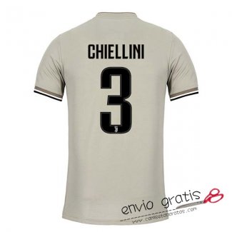 Camiseta Juventus Segunda Equipacion 3#CHIELLINI 2018-2019