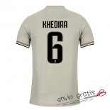 Camiseta Juventus Segunda Equipacion 6#KHEDIRA 2018-2019