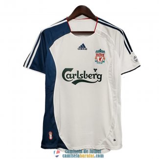 Camiseta Liverpool Retro Segunda Equipacion 2006 2007