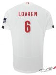 Camiseta Liverpool Segunda Equipacion 6#LOVREN 2019-2020 LFC