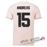 Camiseta Manchester United Segunda Equipacion 15#ANDREAS Cup Printing 2018-2019