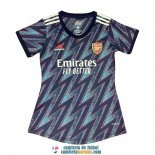 Camiseta Mujer Arsenal Tercera Equipacion 2021/2022