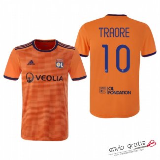 Camiseta Olympique Lyonnais Tercera Equipacion 10#TRAORE 2018-2019