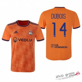 Camiseta Olympique Lyonnais Tercera Equipacion 14#DUBOIS 2018-2019