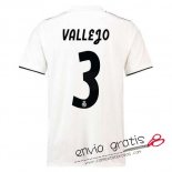 Camiseta Real Madrid Primera Equipacion 3#VALLEJO 2018-2019