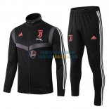 Juventus Chaqueta Black + Pantalon 2019-2020