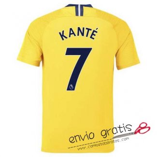 Camiseta Chelsea Segunda Equipacion 7#KANTE 2018-2019