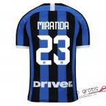 Camiseta Inter Milan Primera Equipacion 23#MIRANDA 2019-2020