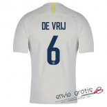 Camiseta Inter Milan Tercera Equipacion 6#DE VRIJ 2018-2019