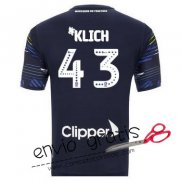 Camiseta Leeds United Segunda Equipacion 43#KLICH 2018-2019